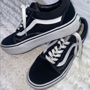 COPY - Black Old Skool Platform Vans